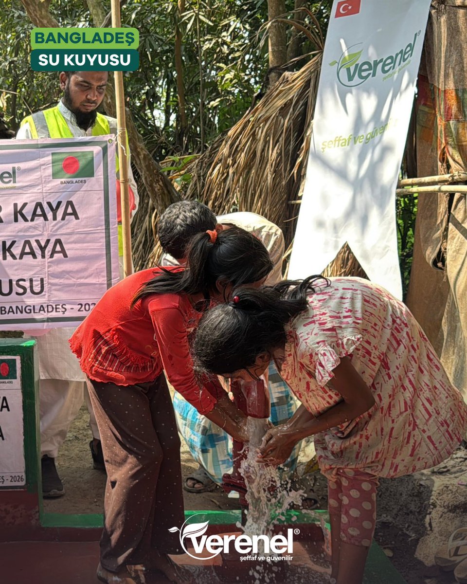 vereneldernegi's tweet photo. 📍Bangladeş - Su Kuyusu Açılışı
Verenel olarak Bangladeş’te açılışını gerçekleştirdiğimiz su kuyularıyla kardeşlerimizin temiz ve güvenli suya erişimine katkı sunmanın mutluluğunu yaşıyoruz.
🌐 Online Bağış: https://t.co/njhRJKCXAu
#Bangladeş #Asya #SuKuyusu #İnsaniYardım https://t.co/WEQaBbzazL