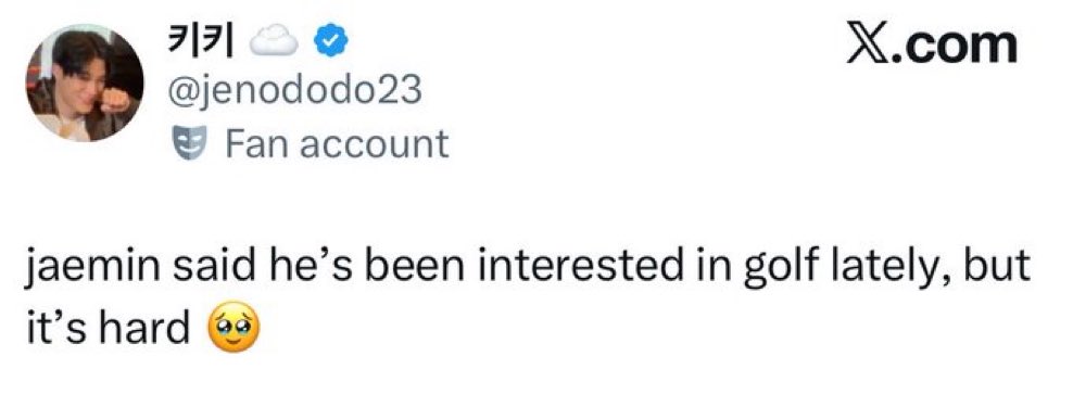 MK_MULTIO3's tweet photo. Oh no he has reached the epitome of a male in his 20s like bro would fit in so well in Australia like every guy I know likes golf https://t.co/c82Bz3jiCk
