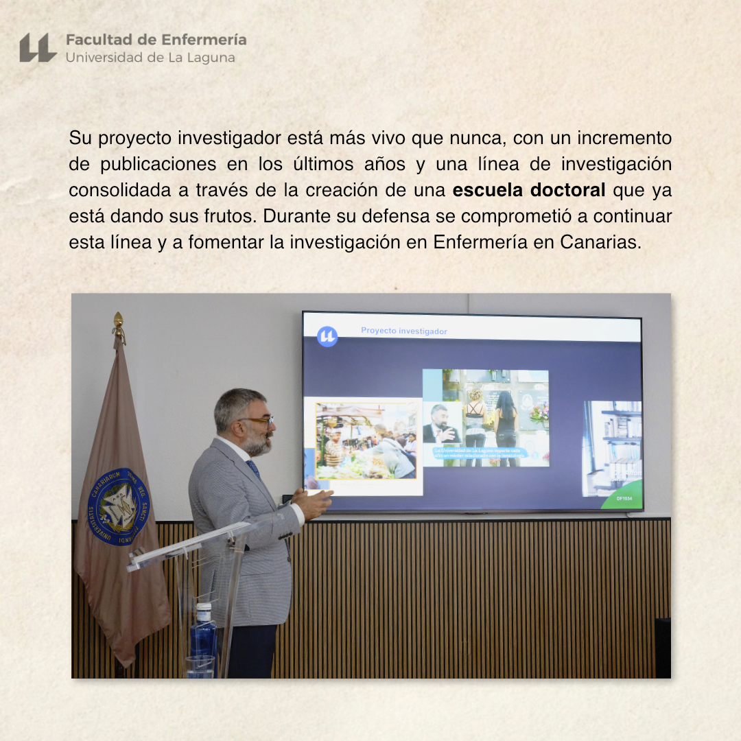 EnfermeriaULL's tweet photo. Alfonso Miguel García Hernández, primer catedrático de Enfermería de Canarias. ¡Enhorabuena!
@ULL #enfermeriaull #catedraticoenfermeria https://t.co/3Tf2aECIOE