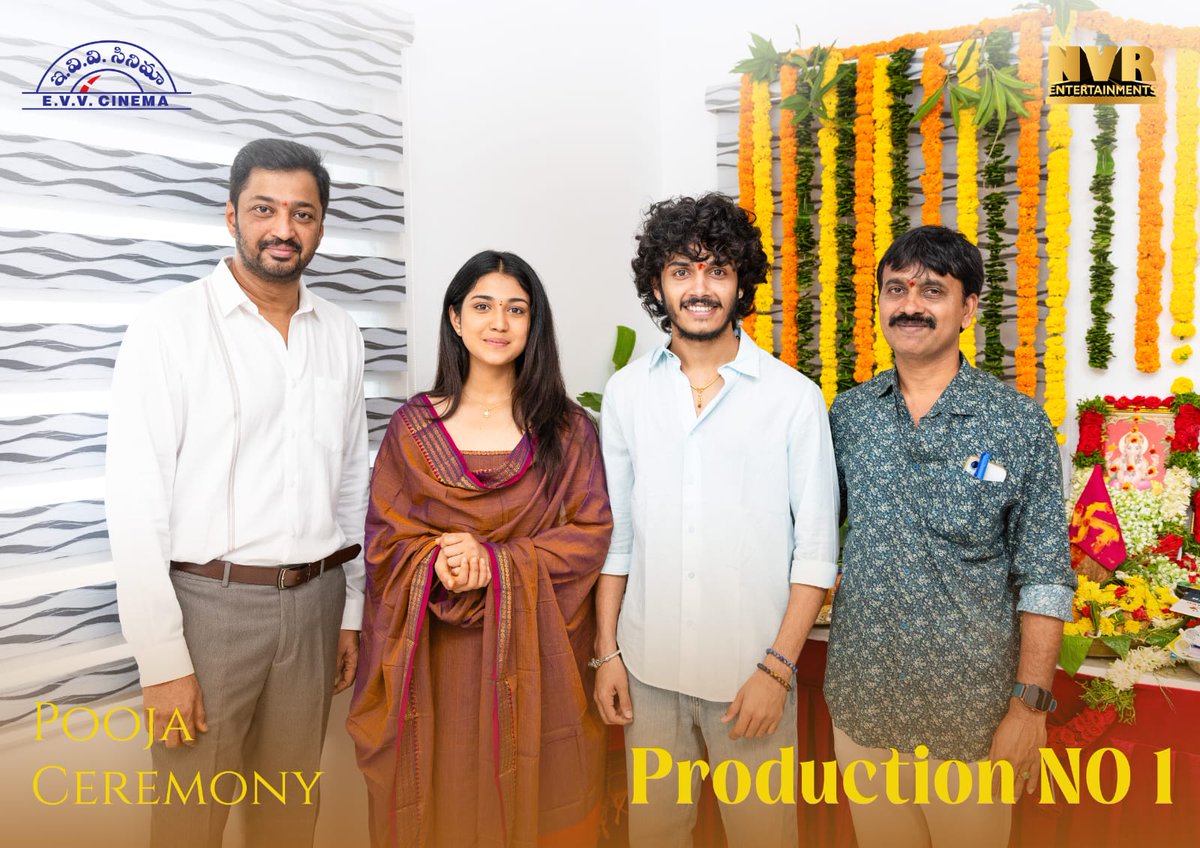 CensorMedia's tweet photo. A blockbuster combo is on the way! ❤️
With #EVVCinema's son backing the film as producer, expectations are high.
@HarshRoshan7 and @Priyankaachar already look like a fresh & beautiful on-screen pair.
All chances for a massive hit like Court loading 🔥✌️ https://t.co/rCsHHIHpcY