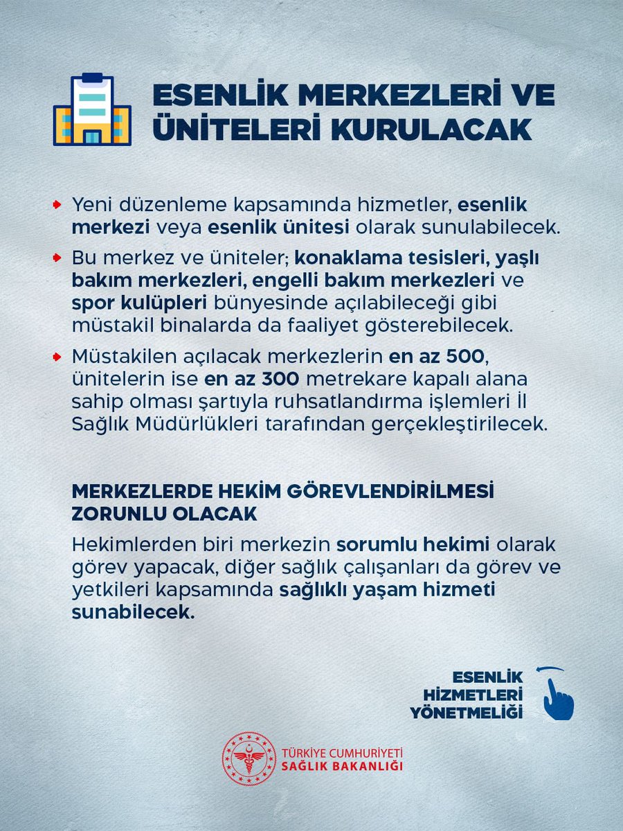 SilopiDevletH's tweet photo. Esenlik Hizmetleri Yönetmeliği Resmî Gazete’de yayımlandı.

@saglikbakanligi https://t.co/YBci4zOs1Y