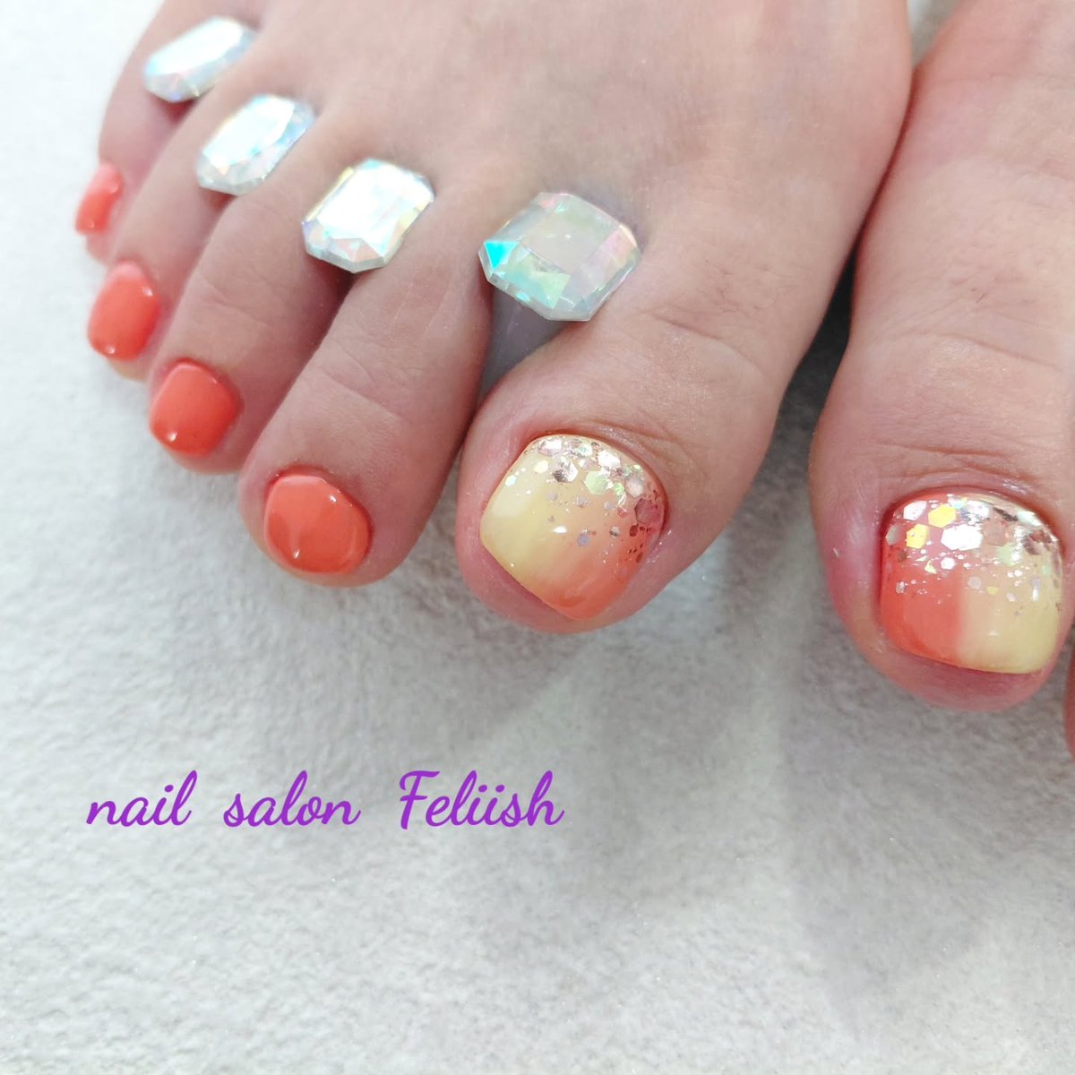 NFeliish's tweet photo. 🏵お客様フットネイル🏵
定額コースアート👣

Footもぜひお任せくださいませ🫧

*＊*＊*＊*＊*＊*＊*＊*＊*＊*＊*
nail salon Feliish
~お客様の日常に小さな幸せを~

■営業時間　1...

詳細はこちら↓（ネイルブック）
https://t.co/4IKxQ7KTCW https://t.co/NH9MjgT7cf