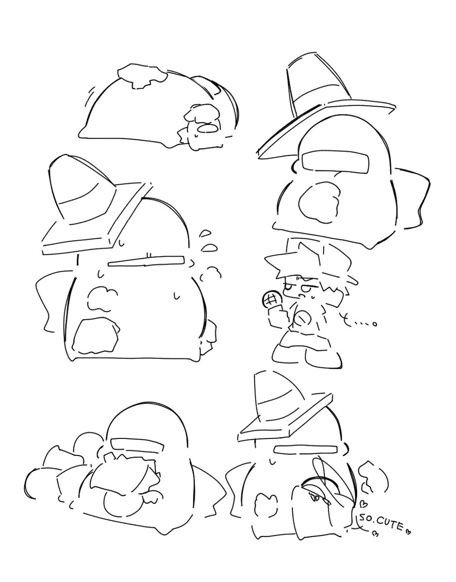To_Popo0102's tweet photo. 過去のキャンバス漁ったらあった落書き
#amongus https://t.co/10vzam6o2i