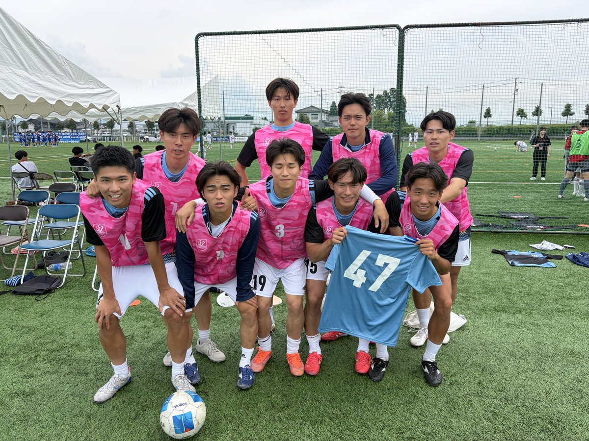 nuhw_fc's tweet photo. 【試合結果】

試合結果をお知らせします📣

《全社》#新潟医療福祉大学FC(2nd)
🏆＃第62回全国社会人サッカー選手権大会北信越大会　1回戦
🆚#福井ユナイテッドFC
🗓️7月4日（土）
⌚️13:30kickoff
🏟️北陸建工アスリートフィールド

前半:2-0(#赤金翔 #森��太朗)
後半:0-1
合計:2-1 https://t.co/2t7YbBXDyT