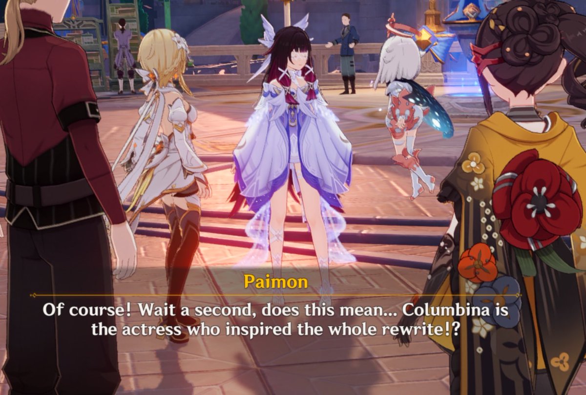 focalorism's tweet photo. this is kinda funny bc between a new nation, a new “archon” and the fatui retcon… she really DID inspire a rewrite 😭 https://t.co/pEcqnKVzDe
