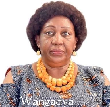 SSssebunya's tweet photo. This lady is disrespectful! She has zero respect for the President! They should fire her!  

Wangadya is utterly incompetent! https://t.co/5Vty8czwfR