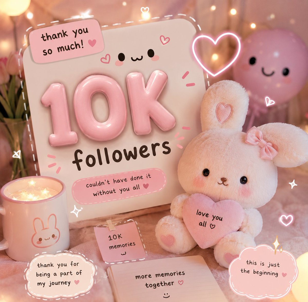 MissDelulu9's tweet photo. 10k is not a small number I guess 😌 should I be happy or should I be a little more greedy? ☺️

Thanks lovelies &amp; Delulu-ies 🫶 https://t.co/sXesDOzcFQ