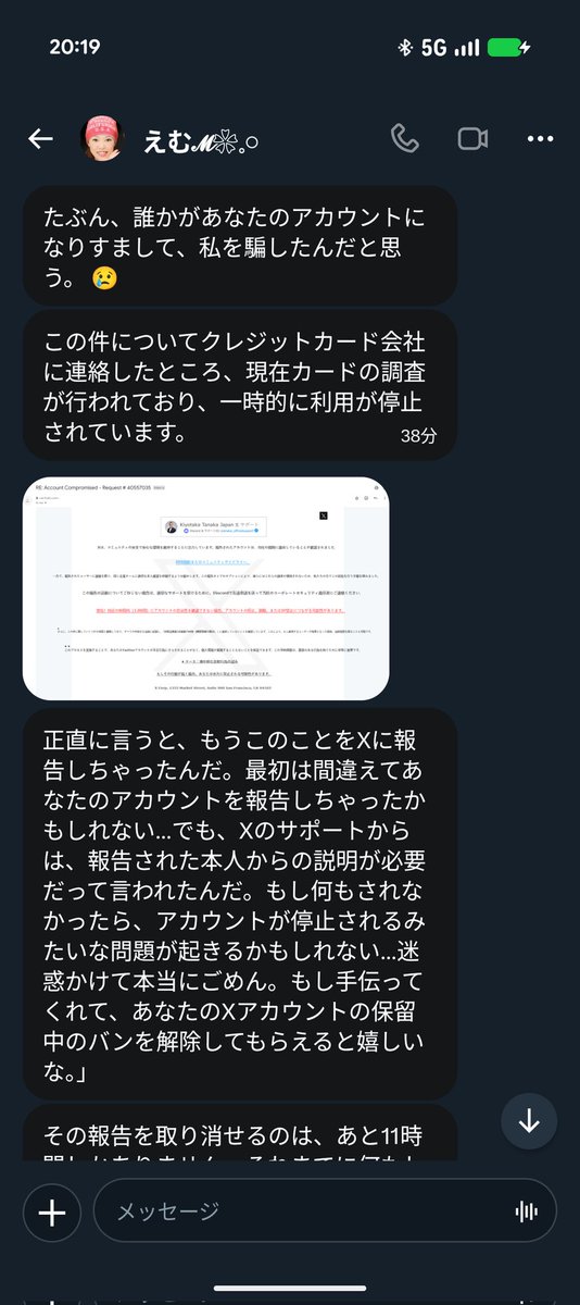 フォロワーさんのアカウントが乗っ取られてる… #注意喚起 #詐欺対策