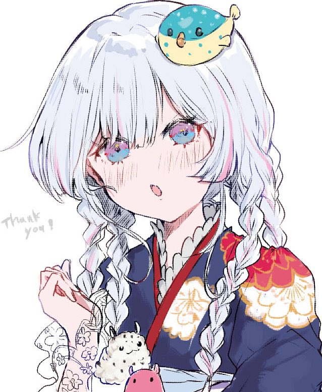 lemonlemonsaw's tweet photo. 👘✺⋆*🐡
 #超かぐや姫 https://t.co/RYuTJ44fgZ
