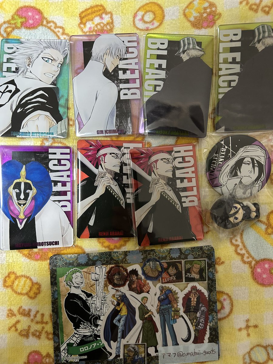 BLEACH ステータスカード コレクション まちぼうけ デコレクション 缶