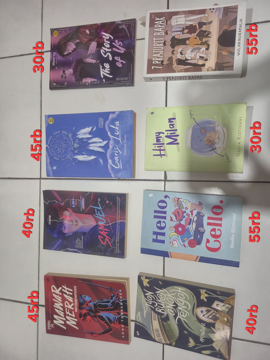 loveforped's tweet photo. #wts preloved novel 
start from 25k (price on pict)
bisa co dari oyen
bole dm untuk tanya condi atau mau pesenn

#wts #novel #preloved https://t.co/sWDSU2rm1H