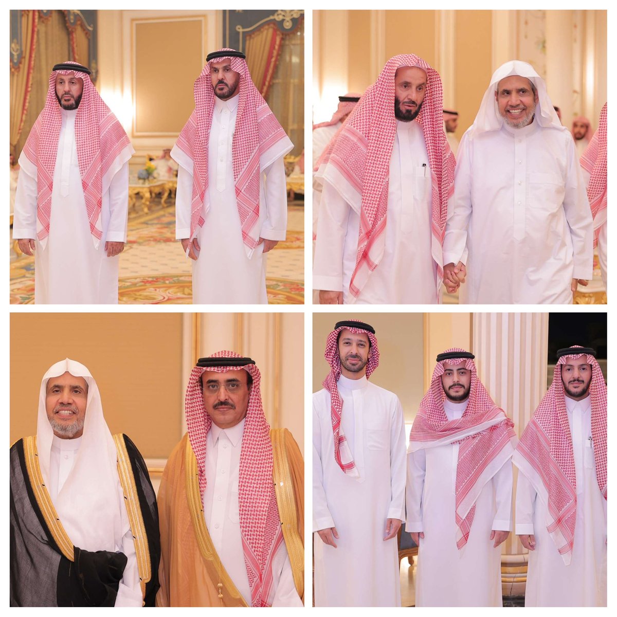 aziz1986sa's tweet photo. أقام أبناء الشيخ محمد بن سعد المهنا – رحمه الله – 
مأدبة عشاء على شرف معالي الأمين العام لـ رابطة العالم الإسلامي، 
رئيس هيئة علماء المسلمين، 
فضيلة الشيخ الدكتور محمد بن عبدالكريم العيسى، 
وذلك بحضور عدد من أصحاب المعالي والمسؤولين، والوجهاء، ورجال الأعمال، وجمعٍ من الأعيان https://t.co/AaFeRqqKsx