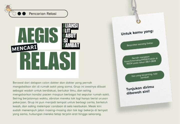 TamagoPost's tweet photo. 💛
Selamat malam. Datang untuk mencari teman seperjuangan dan sepersambatan seperti lampiran di bawah. SL tidak terikat dan masih bisa didiskusikan bersama. Jatuhkan apapun untuk dihampiri. https://t.co/2R2lvTw0PZ