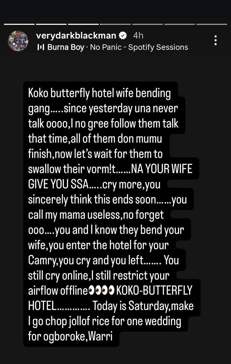 Bartho073's tweet photo. VDM to Mr. Jollof https://t.co/0lFfg6OQJm