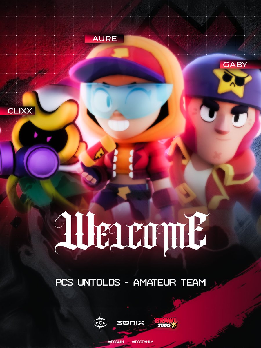 PCS_Original's tweet photo. 🔴| BRAWLSTARS |⚫

PCS accueille aujourd'hui son équipe amateur sur Brawl Stars🔥🪎

Bienvenue à nos brawlers:
- Gaby @Gaby_bss
- Aure @AureBS08
- Clixx @Raphal20730471

#PCSFAMILY #BrawlStarsEsports https://t.co/oQyGFlDOtH