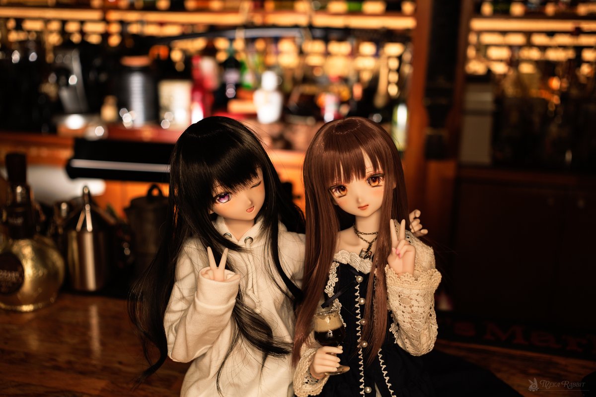 mekara135's tweet photo. こちらでも仲良し写真✌️✌️✨

#きゅべっ子
#クラナル娘
#Meka_Rabbit https://t.co/4UxMGgzDES