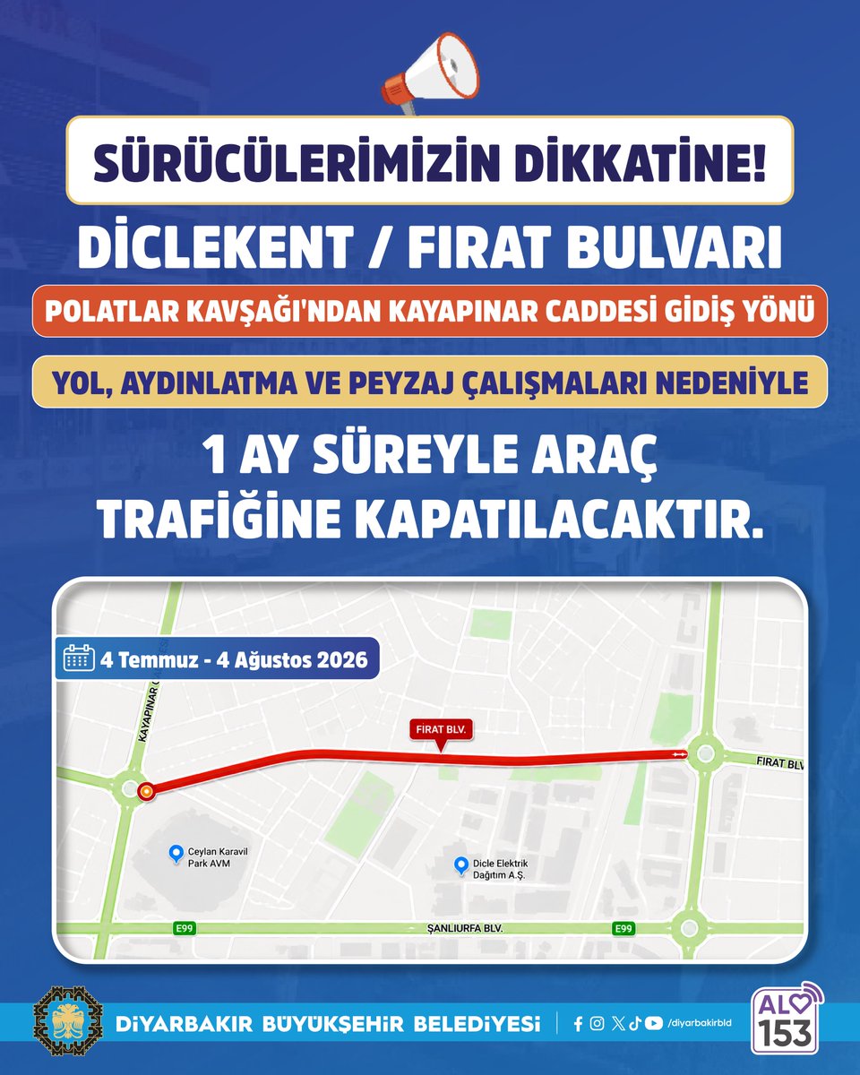 Diyarbakır Büyükşehir Belediyesi tweet media