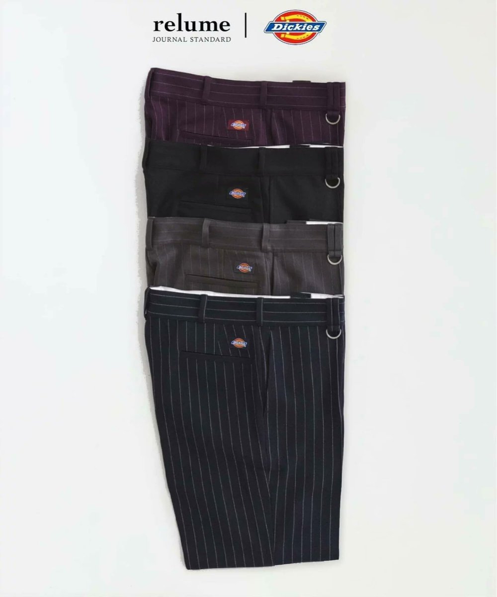 fullress's tweet photo. JOURNAL STANDARD relume × Dickies 2026 別注 “ピンタック ワイドスラックス” (ジャーナルスタンダード ディッキーズ)

・2026年 8月下旬 発売 - 先行予約

https://t.co/mNJUR6zU2O https://t.co/Ikoh9rJL5i