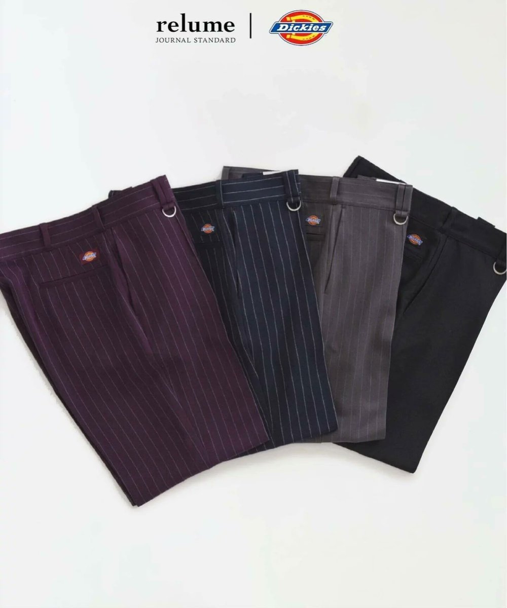 fullress's tweet photo. JOURNAL STANDARD relume × Dickies 2026 別注 “ピンタック ワイドスラックス” (ジャーナルスタンダード ディッキーズ)

・2026年 8月下旬 発売 - 先行予約

https://t.co/mNJUR6zU2O https://t.co/Ikoh9rJL5i