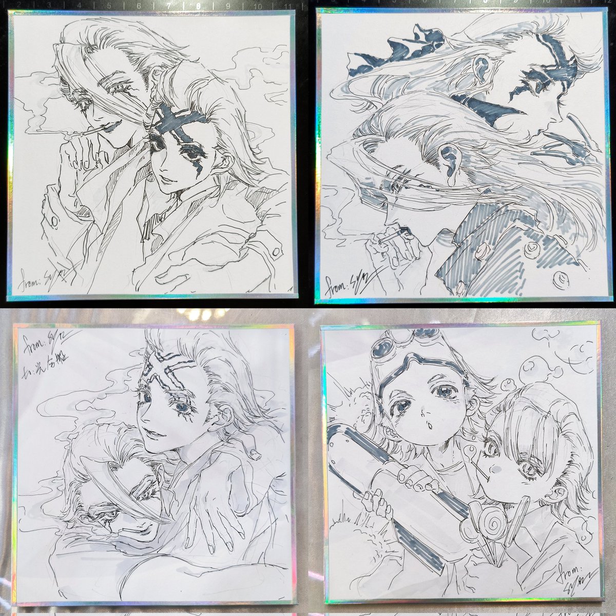 sanriyuexiang's tweet photo. 今天在展子滑铲的スゼ签绘 https://t.co/kQITZC6HFg