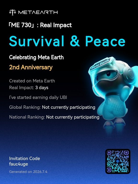 NasirkhanAhmad's tweet photo. 「ME 730」: Real Impact I’ve started earning daily unconditional basic Income and helping more people do the same. Create your impact with us and win up to $20,000 in rewards! Join here:... Read more:
https://t.co/j43ZsSy4qn https://t.co/FxEbibtDoB