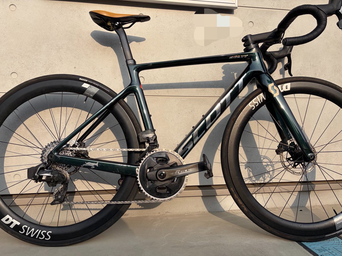 scott addict rc15 フレームセット 完成車ばらし　sサイズ SCOTT addict RCのフレームセットSサイズ 使用感や小傷有りますが状態