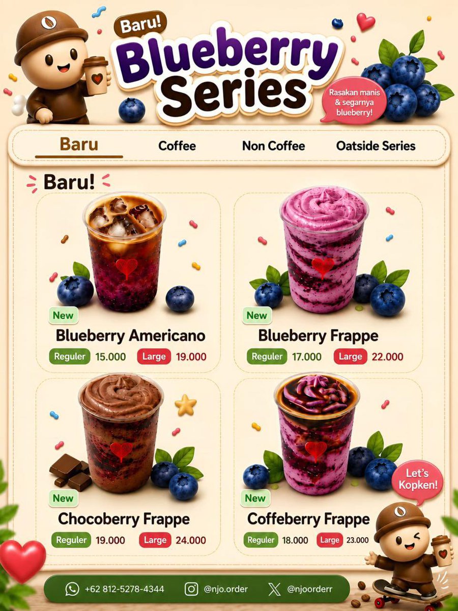 njoorderr's tweet photo. @cheesytulip Heyoww kak gasken sini di aku. Harga di gambar sudah termasuk fee yaa bisa beli satuan jugaa tanpa tambahan fee
Testii bisa cek ig @njo.order
Pemesanan sung dm/wa : 0895327752556 https://t.co/j5MhGVOs2e