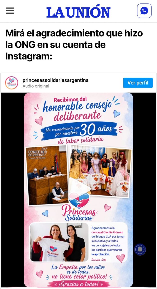 patoenero's tweet photo. A ver si queda claro, además de lo que se robaron en Lomas de Zamora, Kicillof le paga pauta al diario La Unión, cuyo dueño es el cuñado del chorro de Insaurralde?

Quién banca la ONG "Princesas Solidarias"?

Qué carajos tiene que ver el "Chino Navarro"?

María E. Vidal no sabía nada?

Los argentinos queremos respuestas!

Jury al Juez Luis Armella por cómplicidad!