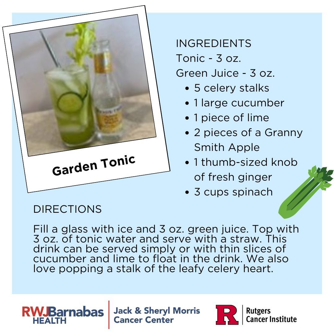 ScreenNJ's tweet photo. This July 4th, you don't need to skip out on the fun when reducing your alcohol intake. Check out these fun mocktail recipes perfect for celebrating while also getting the health benefits of reducing your alcohol use from Michael Burd, guest chef at the Morris Cancer Center! https://t.co/QsWzFfvOlA