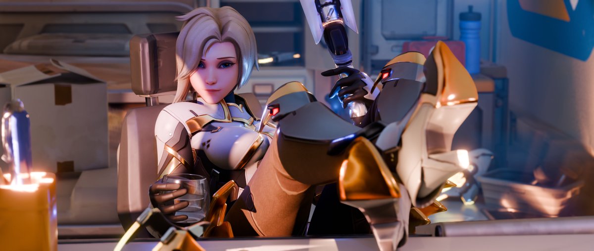 gtzig2's tweet photo. Mercy timeee :D https://t.co/Rw148a5CYT