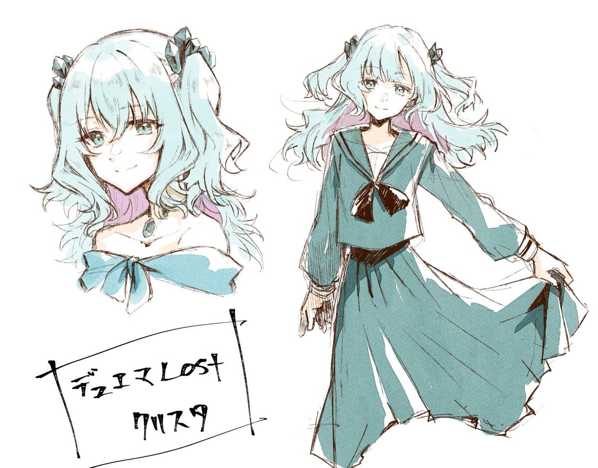 __hwhh's tweet photo. LOSTアニメを偶然見たらクリスタが刺さって勢いで描いた時の絵 https://t.co/Fbwij01OAw
