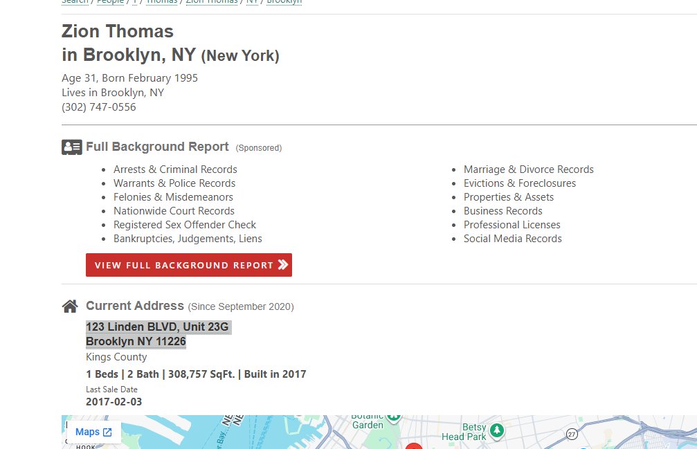 maxteedd's tweet photo. Found his fucking house LMFAO

https://t.co/UfDh2a2SMT

123 Linden Blvd APT 23G
brooklyn, NY 11226

Not trolling. sending 65% too ansem house is godly narra
https://t.co/4fGmsTQDJl https://t.co/Ab6BYvXYQw