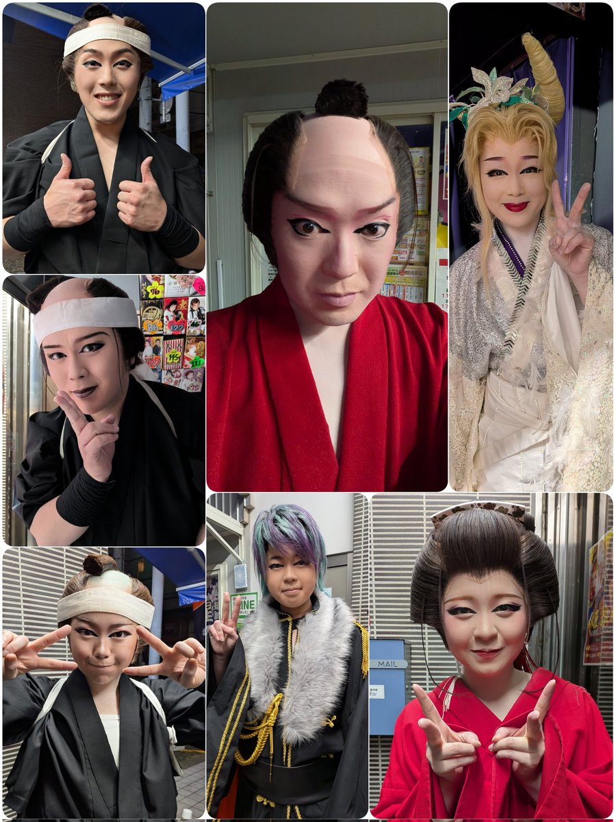 Kn67664's tweet photo. 夜の部送り出し(≧∇≦)/✨️
#劇団夢道
#華舞台星天座

楽しかったー(≧∇≦)/✨️
夢のような4日間でございました(≧∇≦)/✨️ https://t.co/6L56kdUIpF