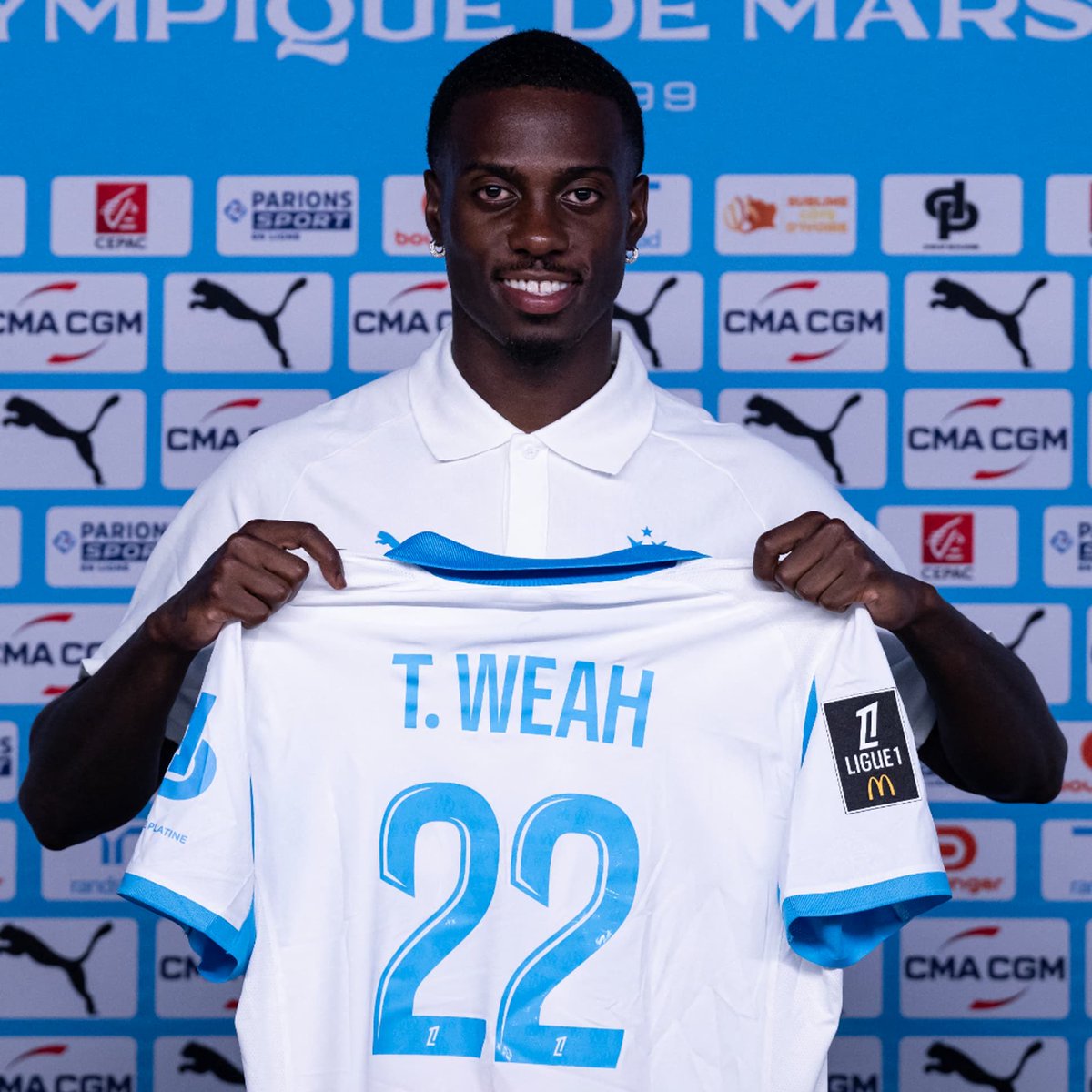 LaMinuteOM_'s tweet photo. 🚨🔵⚪️ 🇺🇸 | Timothy Weah n’a absolument pas envie de quitter l’OM ! Il se sent très bien à Marseille. 

#TeamOM | #MercatOM https://t.co/kzRYVUZjT7