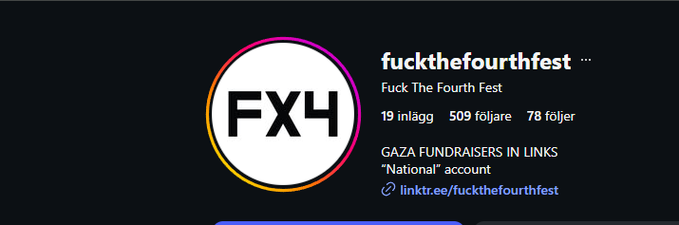Dev1798's tweet photo. So antifa is starting a whole movement for the 4th and they're calling it "Fuck the fourth"

They even have an instagram and other socials

https://t.co/spTJb7pUUN

https://t.co/PmZidxNByj https://t.co/E2Qci5h2Jd