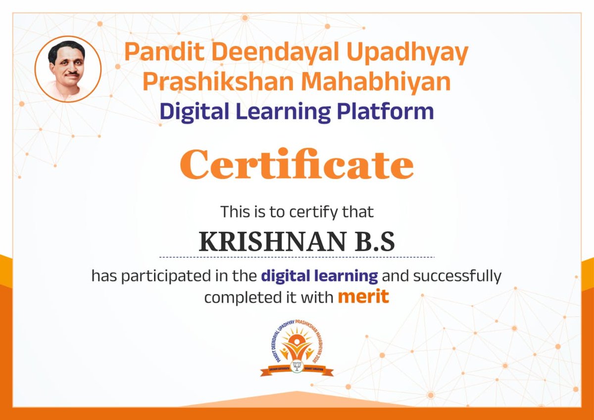 soulfornation19's tweet photo. #BJPDigitalLearningPlatform
B.S.KRISHNAN, https://t.co/N0rJl3QssX.(Mathematics)
BJP 🪷Youth Wing Mandal President,
Modakurichi (N), Erode (S). https://t.co/cNQ9yJxki8