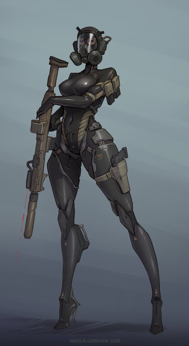Gornik_6's tweet photo. Finished mercenary,
character design

#latex #2dart #character #sunyatamyths https://t.co/xmg0EOSbW7