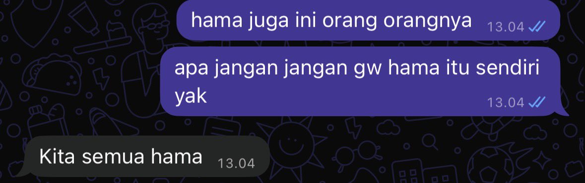 saaippp's tweet photo. apa jangan jangan gw hama itu sendiri yak… https://t.co/DZYvzfmbfL
