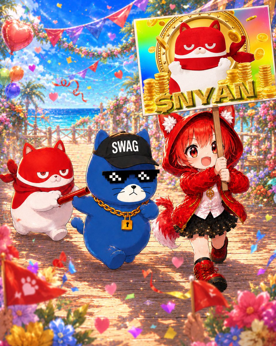 k_shima11's tweet photo. @coinmun @NYANMARUCoin 8️⃣ $NYAN @NYANMARUCoin

#8 today — passing the $NYAN energy forward 🐾🔥 https://t.co/BDZyO7FcRa