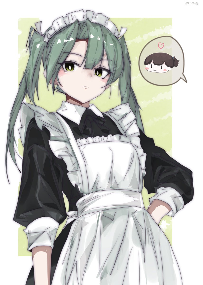 MironA33's tweet photo. メイド瑞 https://t.co/2SAvCpL9c7