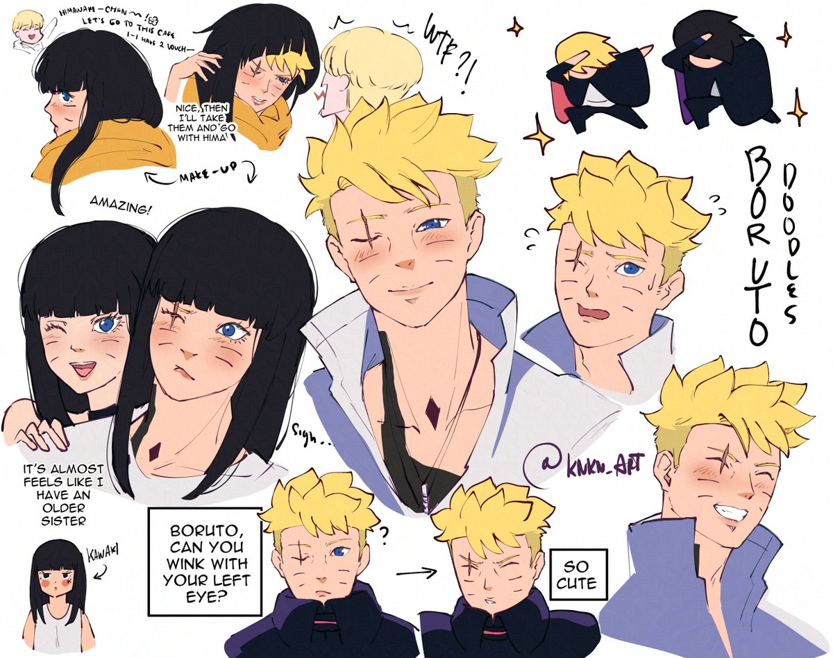 knkn_art's tweet photo. Cutie pie Boruto doodles https://t.co/VBumnR9U4y