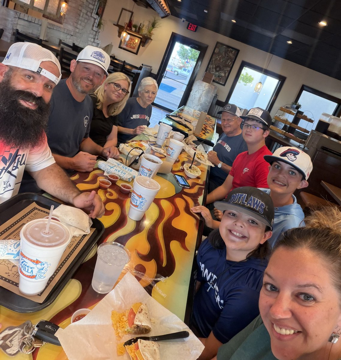 kbrooke325's tweet photo. Day 1 of our Bailey Family Great American Road Trip 2026. Abilene,TX to Snyder to pick up the passengers. Then Lubbock for dinner with the besties before Amarillo to crash for the night. https://t.co/WiBOAnygPR