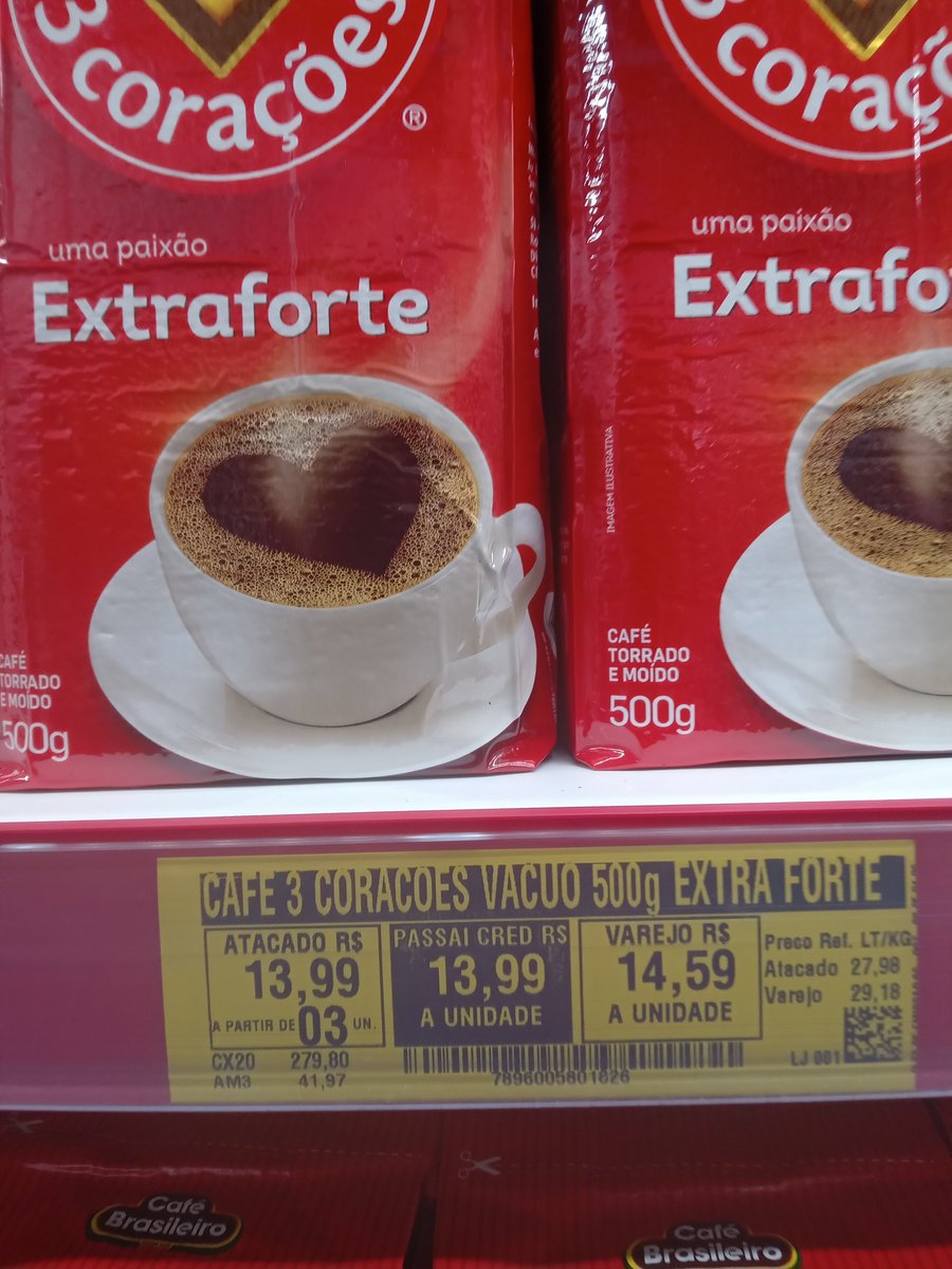 minhainflacao's tweet photo. Eu sabia que ia chegar 2026 e eles tentariam usar o papo de pobre comer bem.

Não conseguirão !

67,85% de aumento no preço do café.

2023-2026

Ambos em promoção. https://t.co/dhWVGO6wPC