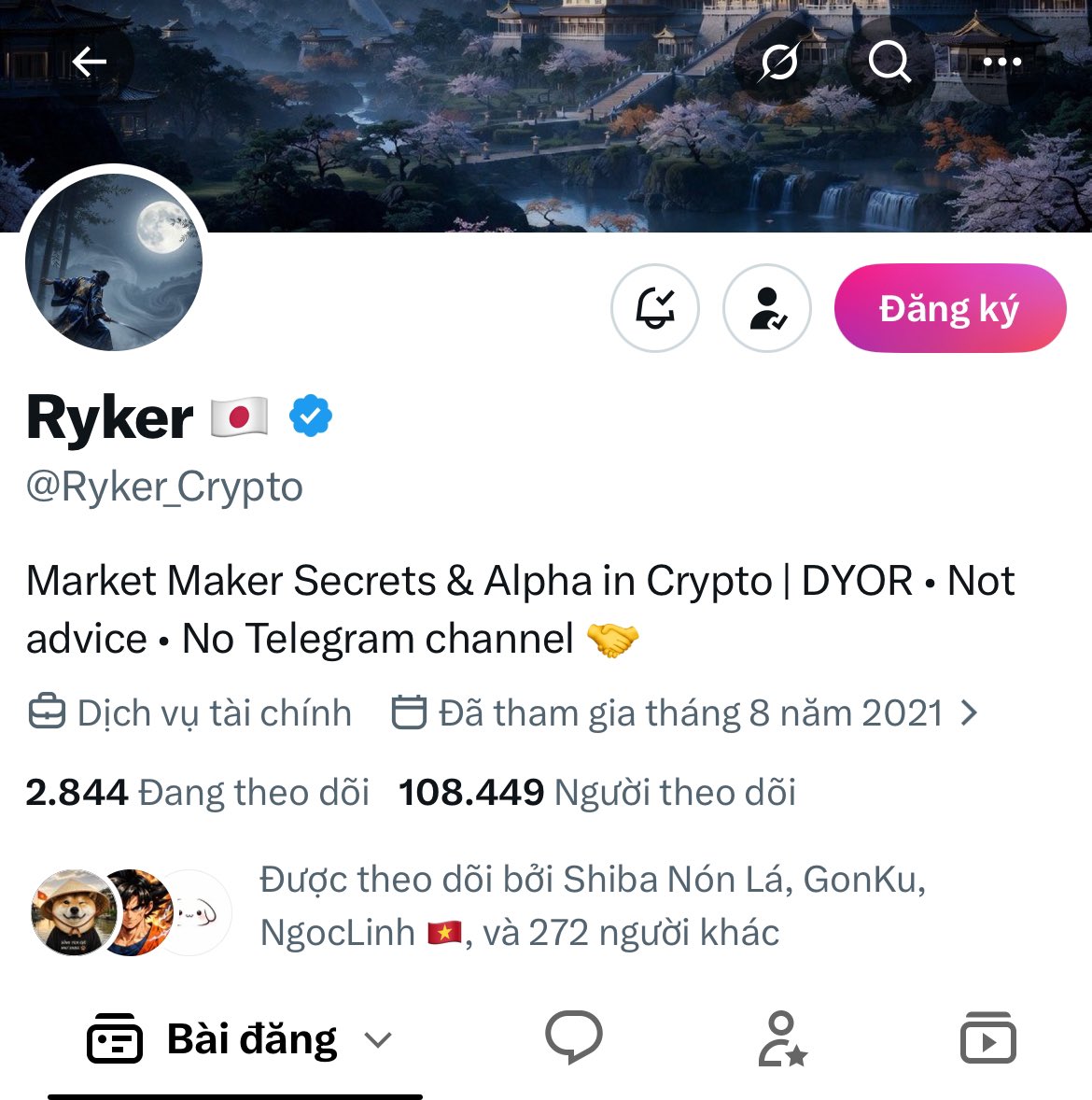 HNIW30's tweet photo. @Ryker_Crypto I followed you and turned on the notification before 🥰
Hope you will see and respond to this comment
￼￼￼￼￼￼￼￼🫥￼ ￼￼￼￼ https://t.co/r0Y8DcGLmi