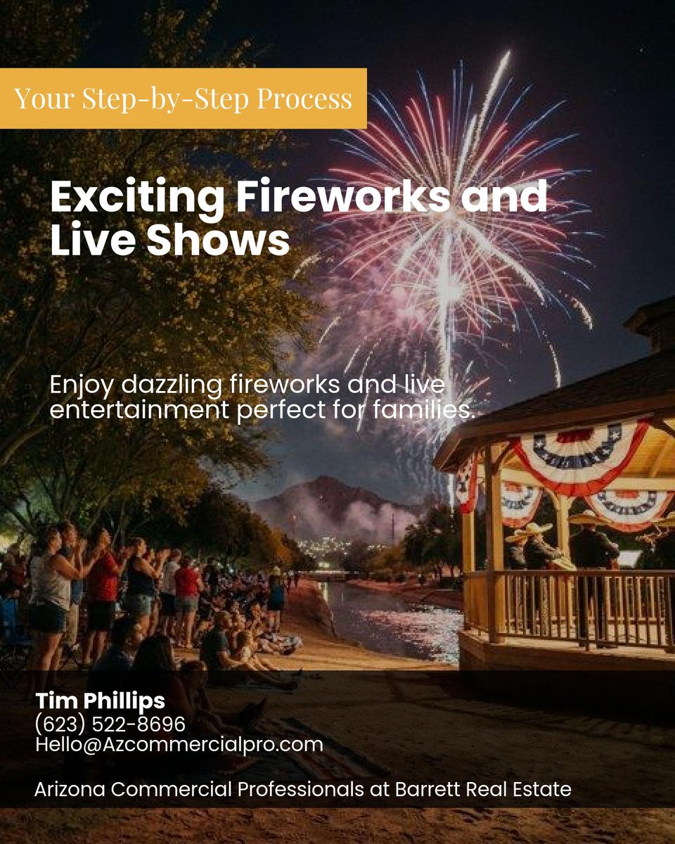 AZ_CRE_PRO's tweet photo. Copper Sky Regional Park hosts Maricopa’s signature July 4th with fireworks, live shows, and family fun, no personal fireworks or pets allowed. 

Planning to join? What’s your must-bring for a smooth celebration? https://t.co/71n49mhb14