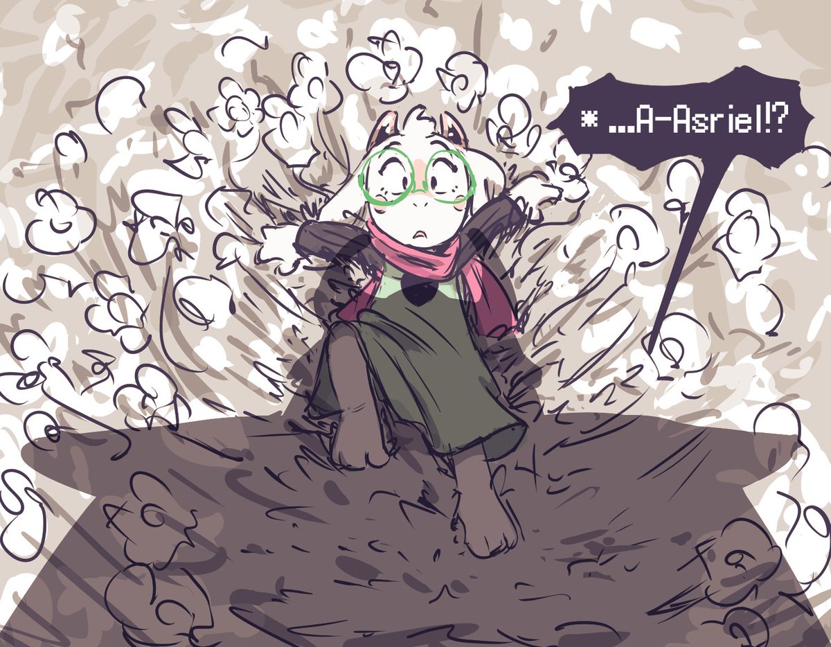 YoshoYamamoto's tweet photo. I guess this is why they never truly met, huh?

#deltarune https://t.co/JgAQqzZ5ox