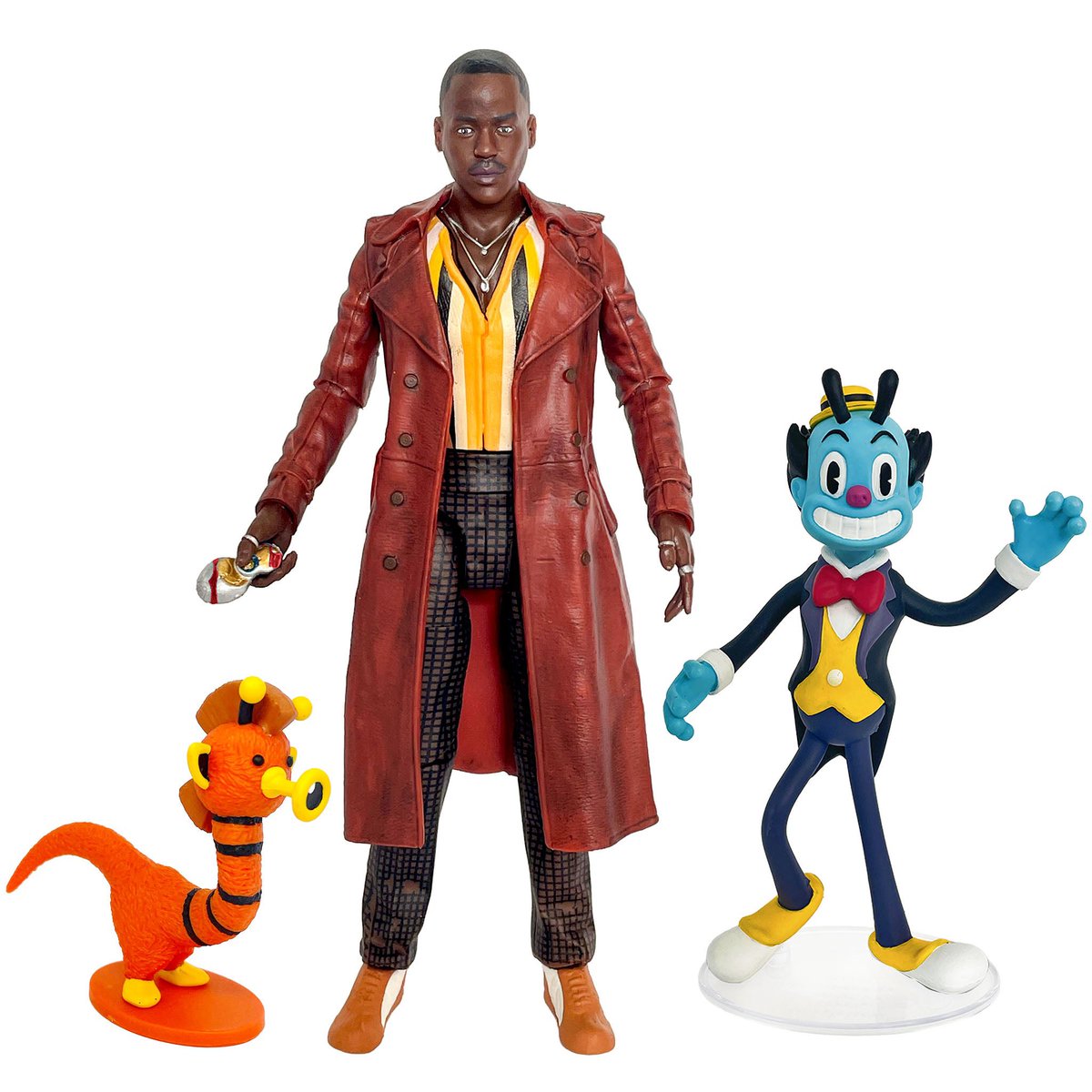 TheTemporalZone's tweet photo. Al Dewar has confirmed on GallifreyBase that the upcoming 15th Doctor figure is a modified tooling with “much better” hip movement! https://t.co/Cq13Qe9mrW