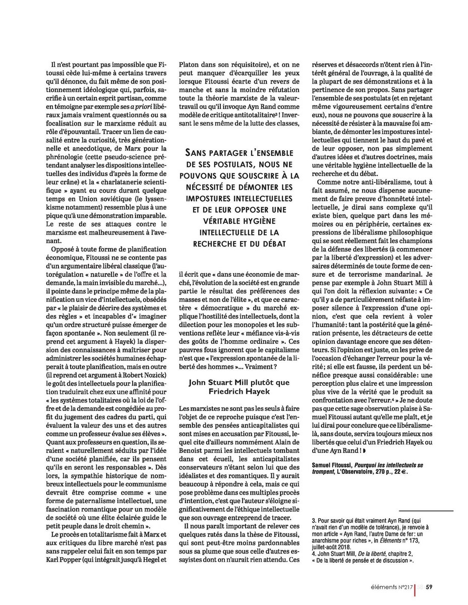 LeDoareCh's tweet photo. Se méfier des idéologues, penseurs patentés. 
Idolâtrer ds intellectuels comme certains l’ont fait, avec Sartre, Beauvoir et par embarras ne pas les critiquer, c’est criminel. Les millions de morts des régimes totalitaires ne sont jamais loin. Lire Samuel Fitoussi. https://t.co/CBFEQMqRbx