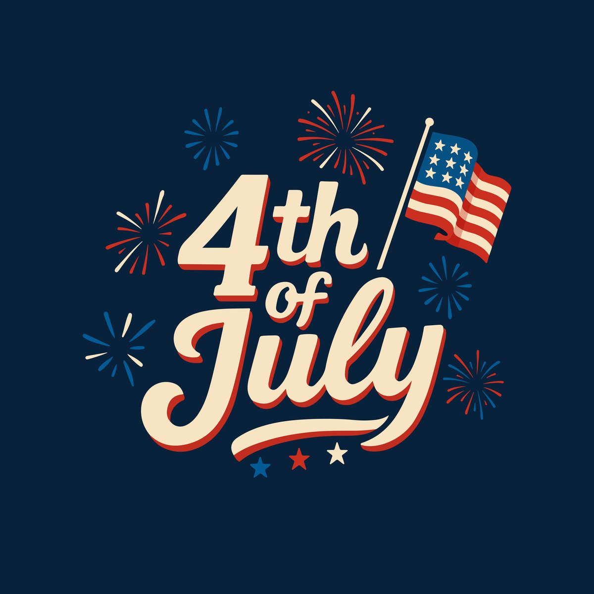 VpsAgency's tweet photo. Happy Independence Day! This year America celebrates its 250th birthday. https://t.co/a3okVuOma1