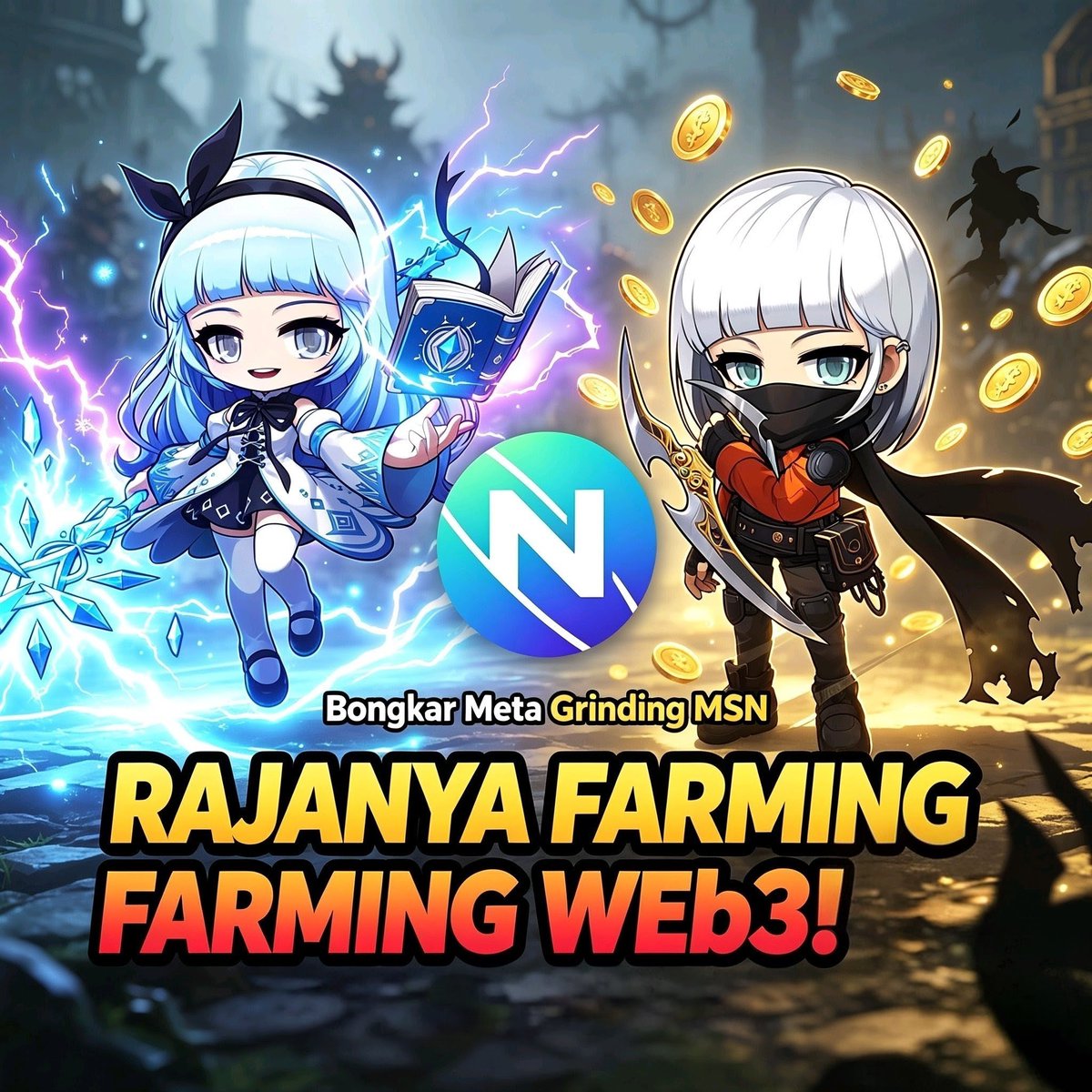 HermanSaputra96's tweet photo. Bongkar Meta Grinding MapleStory N! 📉 Siapa Rajanya Farming di Ekosistem Web3?
​Di game berbasis blockchain seperti MSN, kecepatan kamu clearing map = kecepatan kamu ngumpulin $NXPC dan resource penting lainnya.
​Ini dia pembagian Tier List Grinding saat ini! 👇 https://t.co/TX0ZTfEleU